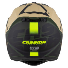 Шлем CASSIDA Cross Cup 2 Napa (песочный/зелёный/жёлтый флуоресцентный/чёрный матовый) 2026