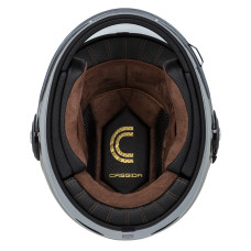 Шлем CASSIDA Fibre Jawa Sport (чёрный/серебристый/золотой)