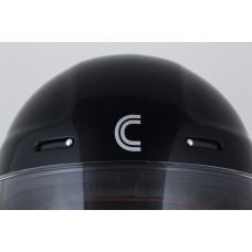 Шлем CASSIDA Fibre Jawa Sport (чёрный/серебристый/красный)