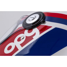 Шлем CASSIDA Fibre OPG (белый/синий/красный)