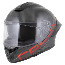 Шлем CASSIDA Integral GTS 2.1 Plus Carbon (carbon/красный) визор с подготовкой под Pinlock 2026
