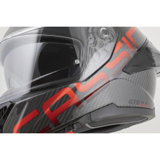 Шлем CASSIDA Integral GTS 2.1 Plus Carbon (carbon/красный) визор с подготовкой под Pinlock 2026