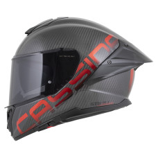 Шлем CASSIDA Integral GTS 2.1 Plus Carbon (carbon/красный) визор с подготовкой под Pinlock 2026