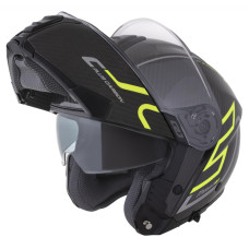 Шлем CASSIDA Modulo 2.1 Plus Carbon (carbon/жёлтый флуоресцентный/reflex серебристый/чёрный) визор с подготовкой под Pinlock 2026