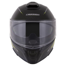 Шлем CASSIDA Modulo 2.1 Plus Carbon (carbon/жёлтый флуоресцентный/reflex серебристый/чёрный) визор с подготовкой под Pinlock 2026