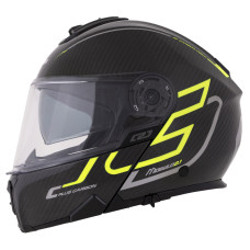 Шлем CASSIDA Modulo 2.1 Plus Carbon (carbon/жёлтый флуоресцентный/reflex серебристый/чёрный) визор с подготовкой под Pinlock 2026
