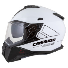 Шлем CASSIDA Road Runner Dual (белый/чёрный/чёрный матовый shield) визор с подготовкой под Pinlock 2026