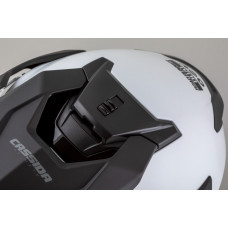 Шлем CASSIDA Road Runner Dual (белый/чёрный/чёрный матовый shield) визор с подготовкой под Pinlock 2026