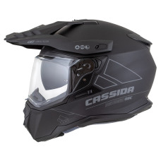 Шлем CASSIDA Road Runner Dual (чёрный матовый/тёмный серый/чёрный матовый shield) визор с подготовкой под Pinlock 2026