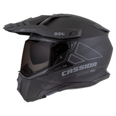 Шлем CASSIDA Road Runner Dual (чёрный матовый/тёмный серый/чёрный матовый shield) визор с подготовкой под Pinlock 2026